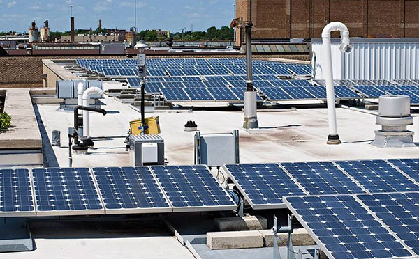 醫院屋頂50千瓦光伏發電