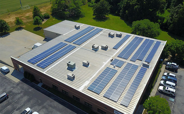 加工廠80kw光伏發電系統